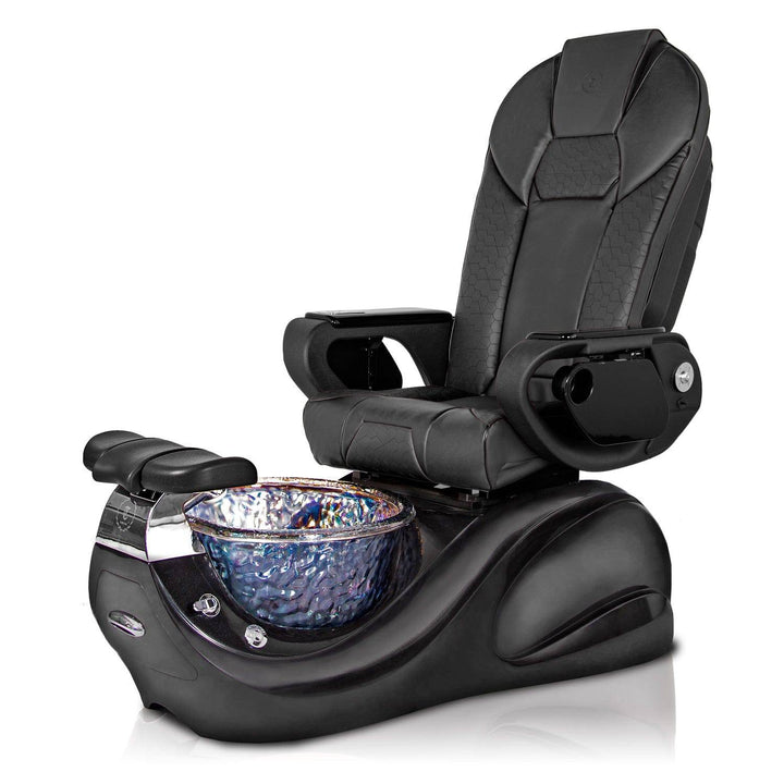 ShopSalonCity T-SPA Vespa TV-Black-Nickel / Throne-2 / TV-Black T-SPA-VESPA-BLACK-NICKEL-T2-BLACK