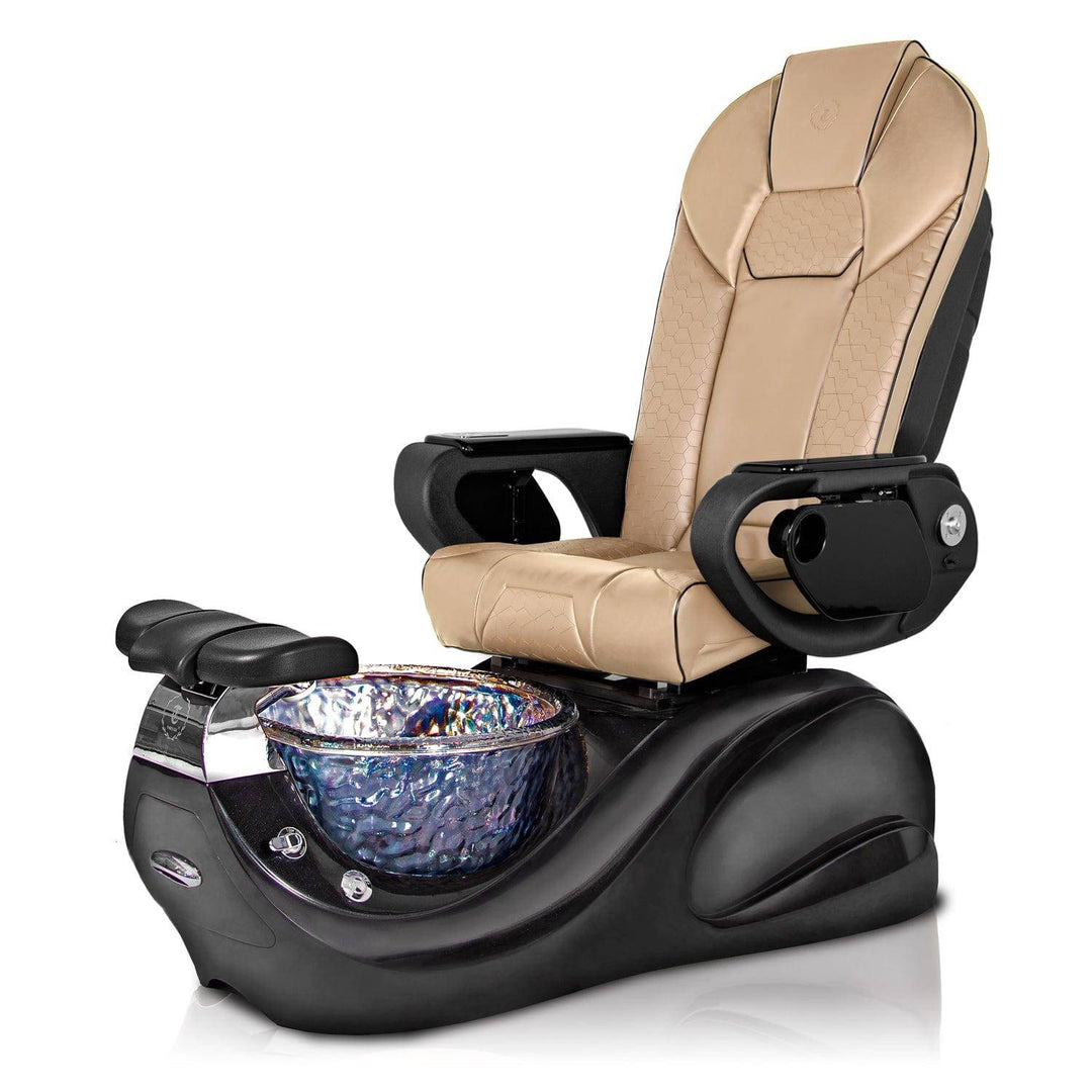 ShopSalonCity T-SPA Vespa TV-Black-Nickel / Throne-2 / TV-Champagne T-SPA-VESPA-BLACK-NICKEL-T2-CHAM