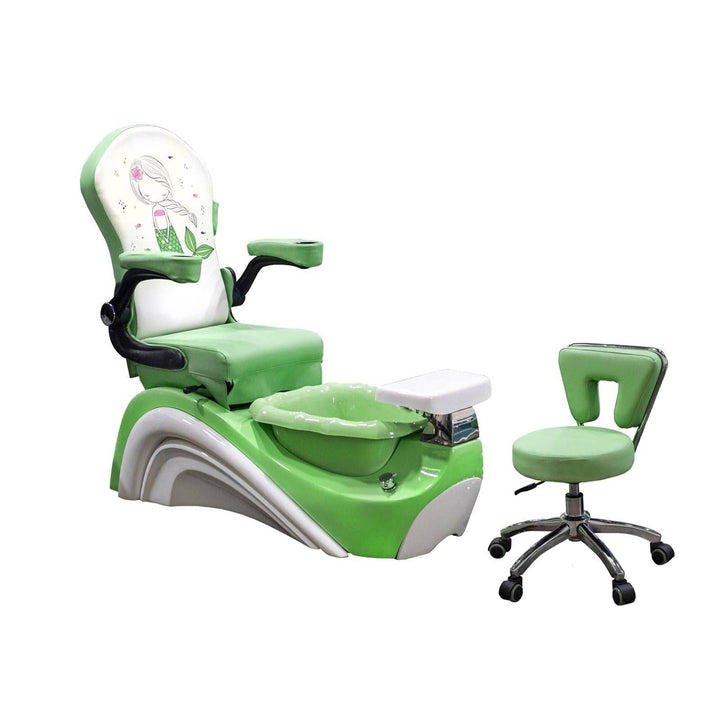 Mayakoba Butter Cup Kid Pedicure Spa Green TMB-KSPA-1242-GRN-KIT