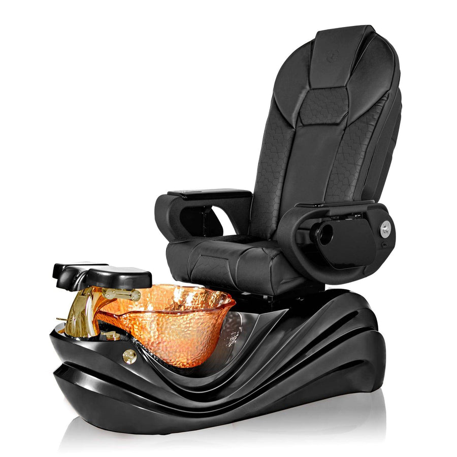 TSM T-SPA Royal Phoenix Throne-2 / Black-Gold / Black T-SPA-ROYAL-PHOENIX-BLACK-GOLD-BLACK