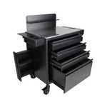 TatArtist Stainless Steel Black Tattoo Workstation TA4701 FF-DPI-TTCBN-4701-BLK