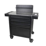 TatArtist Stainless Steel Black Tattoo Workstation TA4701 FF-DPI-TTCBN-4701-BLK