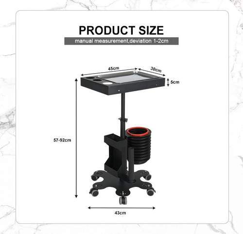 TatArtist Tattoo Mobile Tool Cart, Tattoo Workstation Tray TA3716C FF-DPI-TRAY-3716C