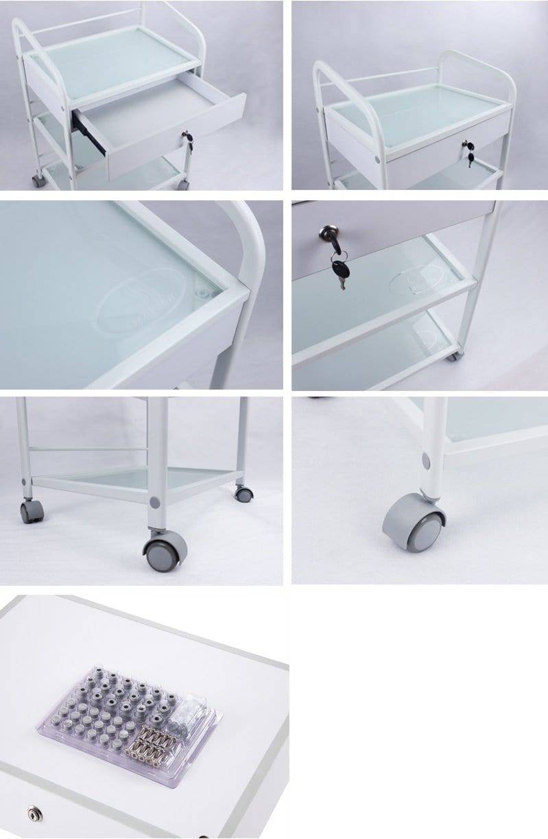 Beauty-Ace 3-Tier Portable Salon Trolley BA6039